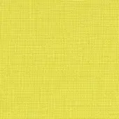 Canary yellow woven fabric texture features a dense, uniform grid pattern of small squares with a matte finish; textile sample.